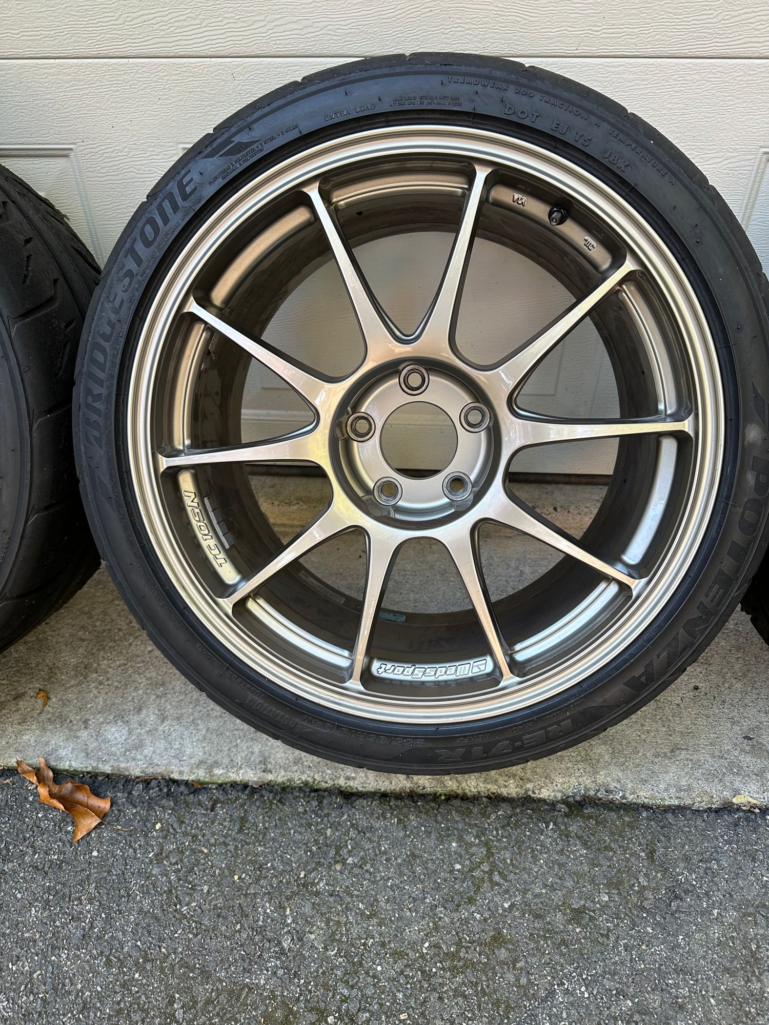 Wheels and Tires/Axles - Weds sport 18x9.5 TC105Ns with BFG RE71Rs - Used - 2003 to 2015 Mitsubishi Lancer Evolution - Great Falls, VA 22066, United States