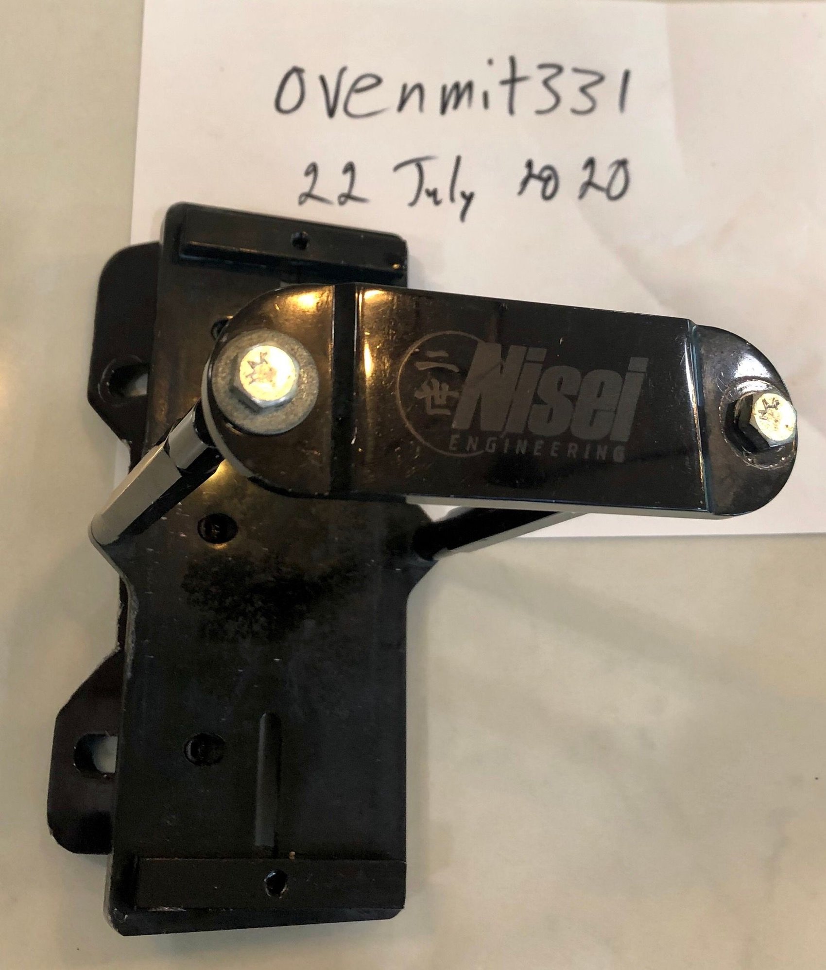 Engine - Electrical - Nosed Engineering Mini Battery Tray - Used - 2003 to 2007 Mitsubishi Lancer Evolution - Spring Branch, TX 78070, United States