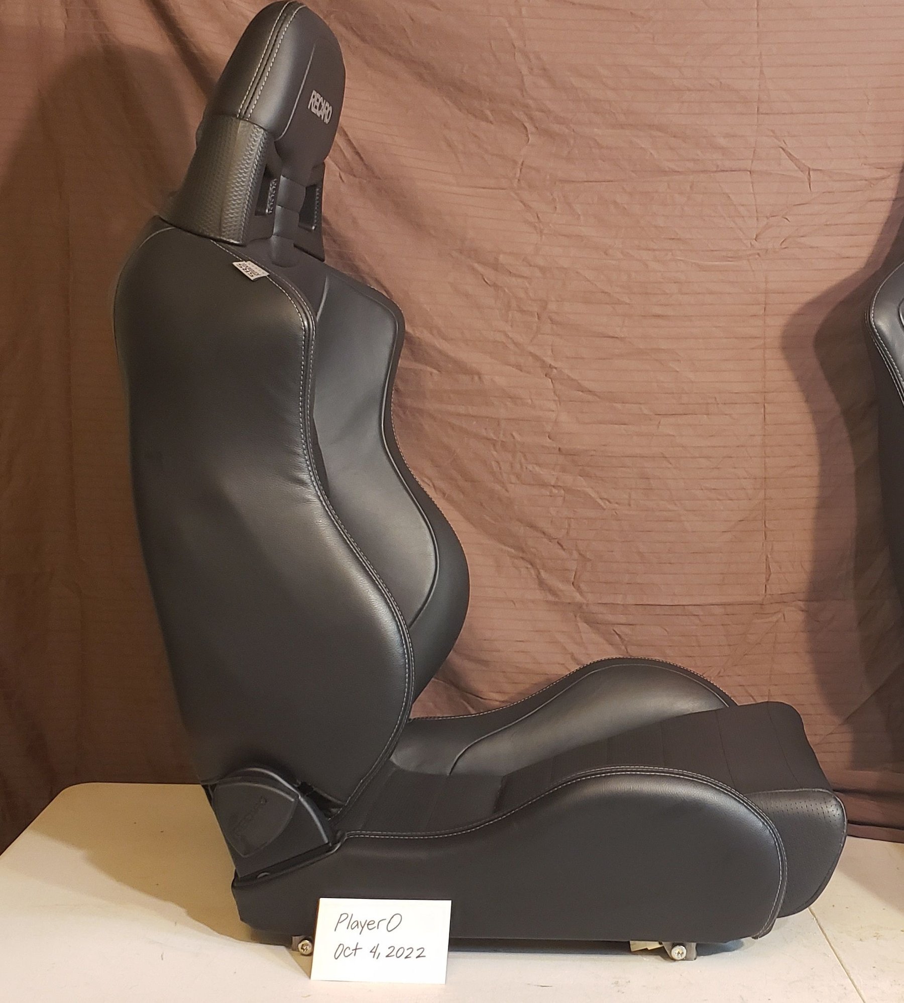 Interior/Upholstery - Evo X OEM Recaro Front Seats - Leather - Used - 2014 Mitsubishi Lancer Evolution - Billerica, MA 01821, United States