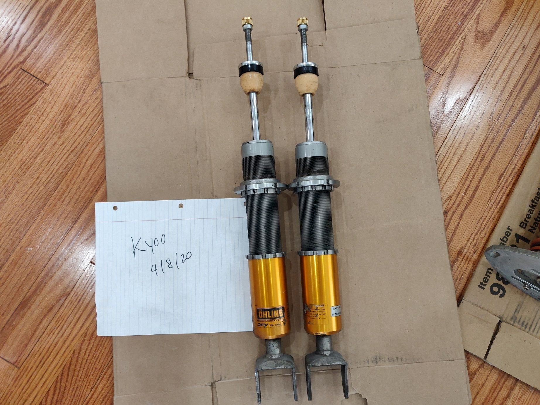 Steering/Suspension - Ohlins DFV Evo 8/9 - Used - Used - Saint Louis, MO 63105, United States
