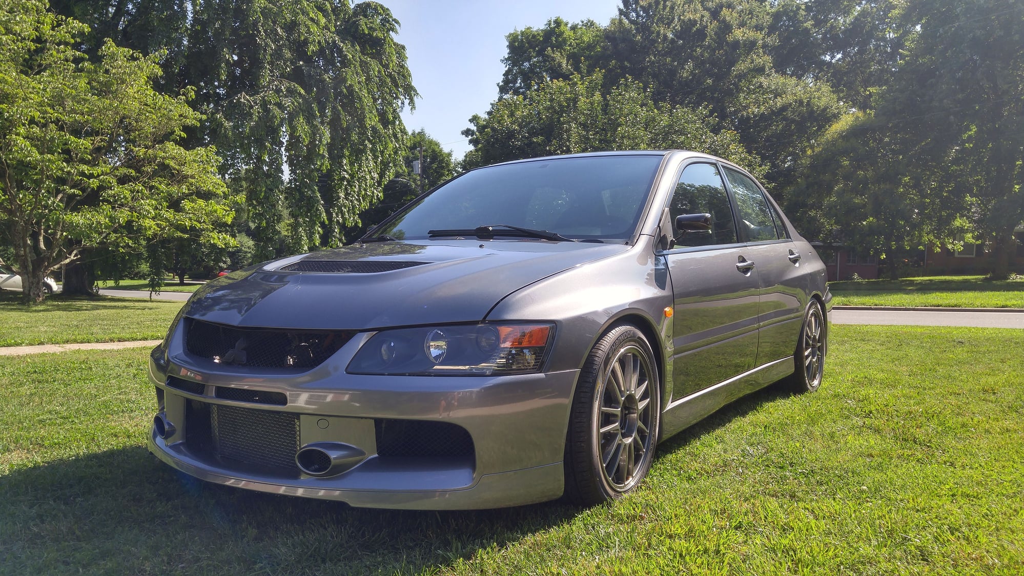 Exterior Body Parts - Carbon Bumper Shutters, APR GT Carbon Mirrors - Used - 2003 to 2006 Mitsubishi Lancer Evolution - Winston-Salem, NC 27103, United States