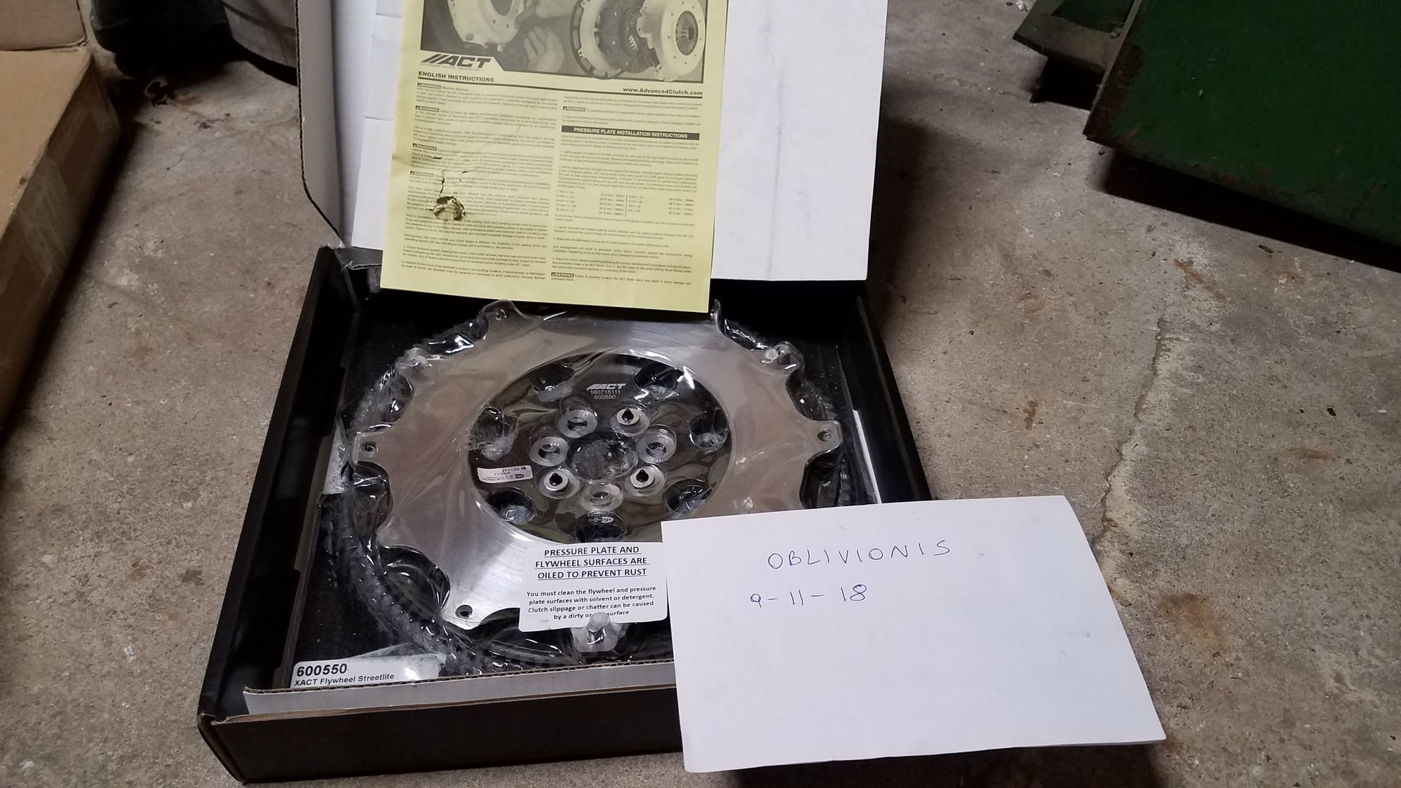 Drivetrain - Act streetlite flywheel - New - 2008 to 2015 Mitsubishi Lancer Evolution - Barrington, IL 60010, United States