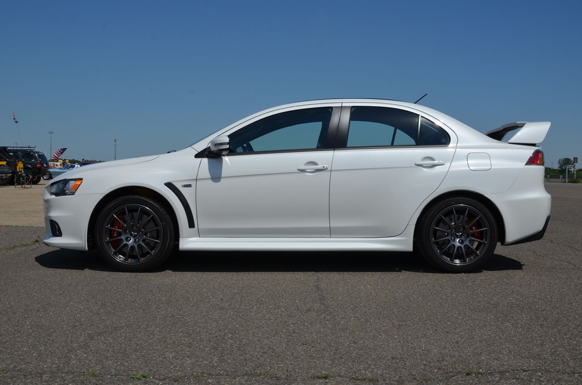 2015 Mitsubishi Lancer Evolution - 2015 Final Edition, Diamond white. 100% Stock - Used - VIN JA32W7FV3FU028877 - 3,500 Miles - 4 cyl - AWD - Manual - Sedan - White - Brooklyn, NY 11235, United States