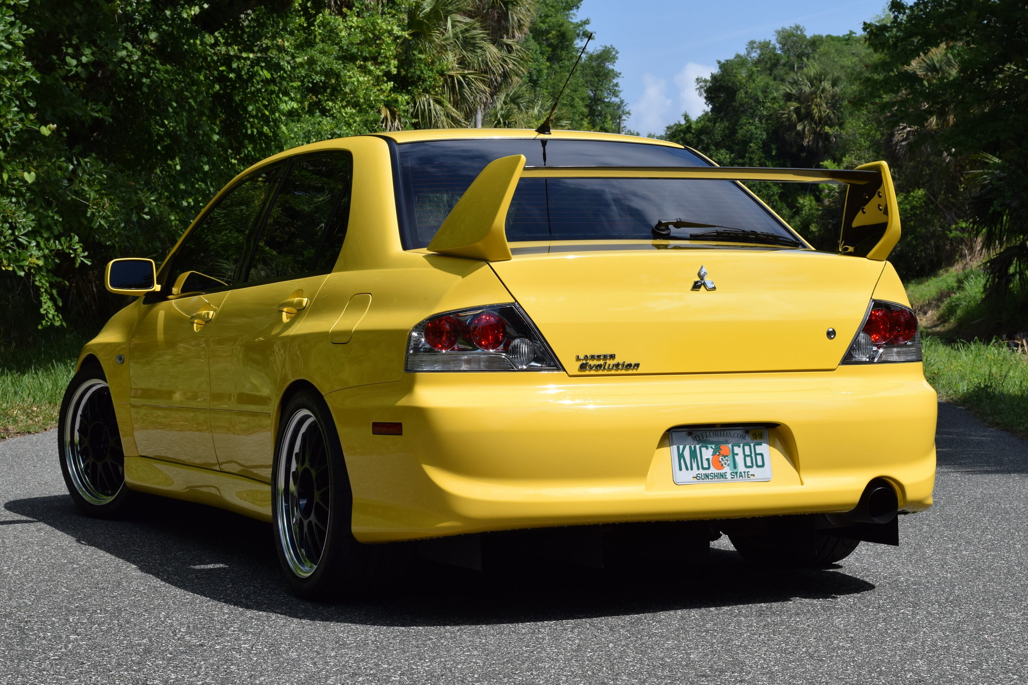 2003 Mitsubishi Lancer Evolution - Immaculate 2003 Evo 8, Lightning Yellow, 53k Miles, OCD-engineer-adult-owned - Used - VIN JA3AH86F93U110628 - 53,100 Miles - 4 cyl - AWD - Manual - Sedan - Yellow - Oviedo, FL 32765, United States