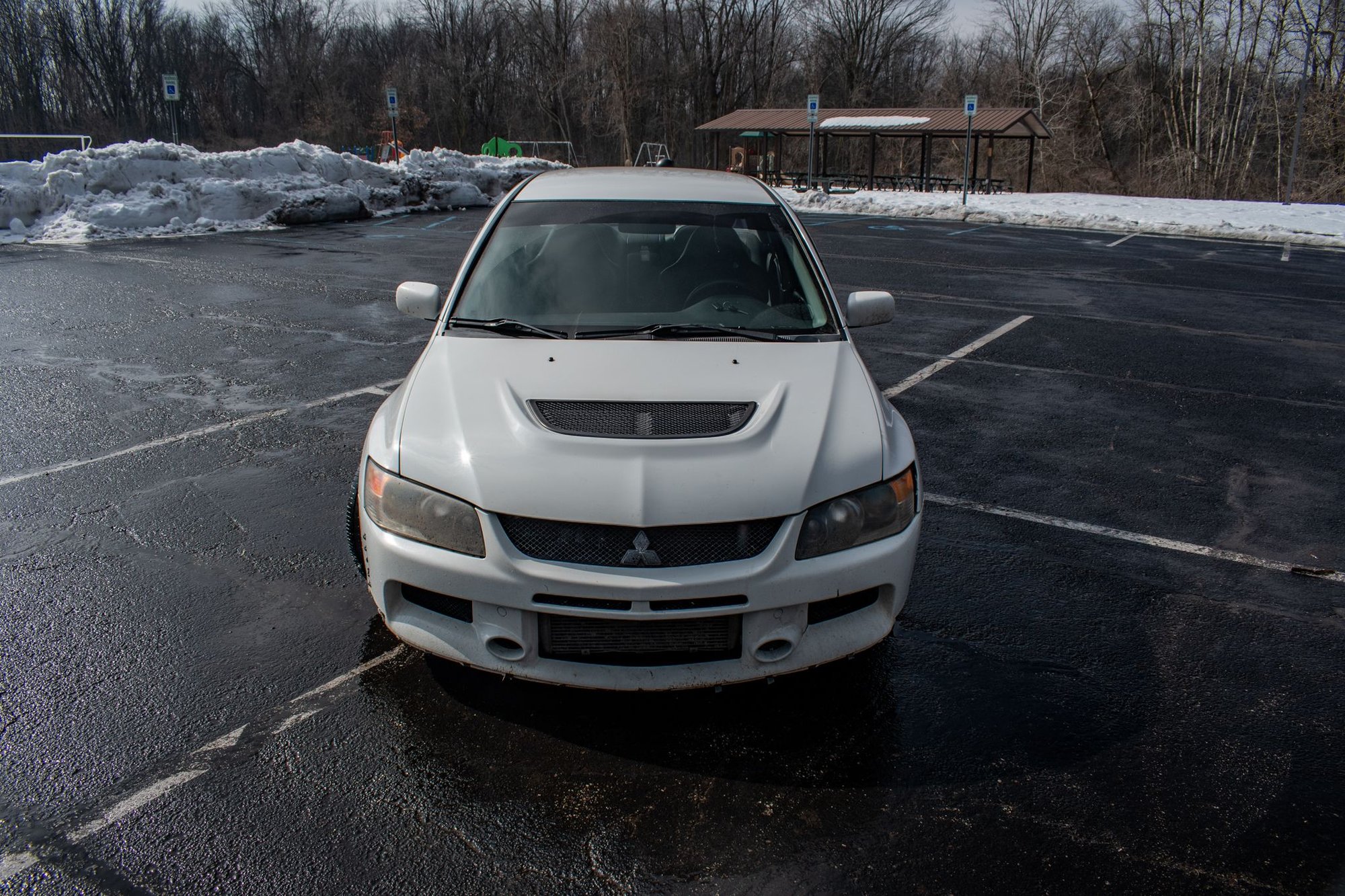 2006 Mitsubishi Lancer Evolution - 2006 Mitsubishi Lancer Evo IX GSR - Used - VIN JA3AH86C16U056381 - 160,000 Miles - 4 cyl - AWD - Manual - Sedan - White - Grand Rapids, MI 49546, United States