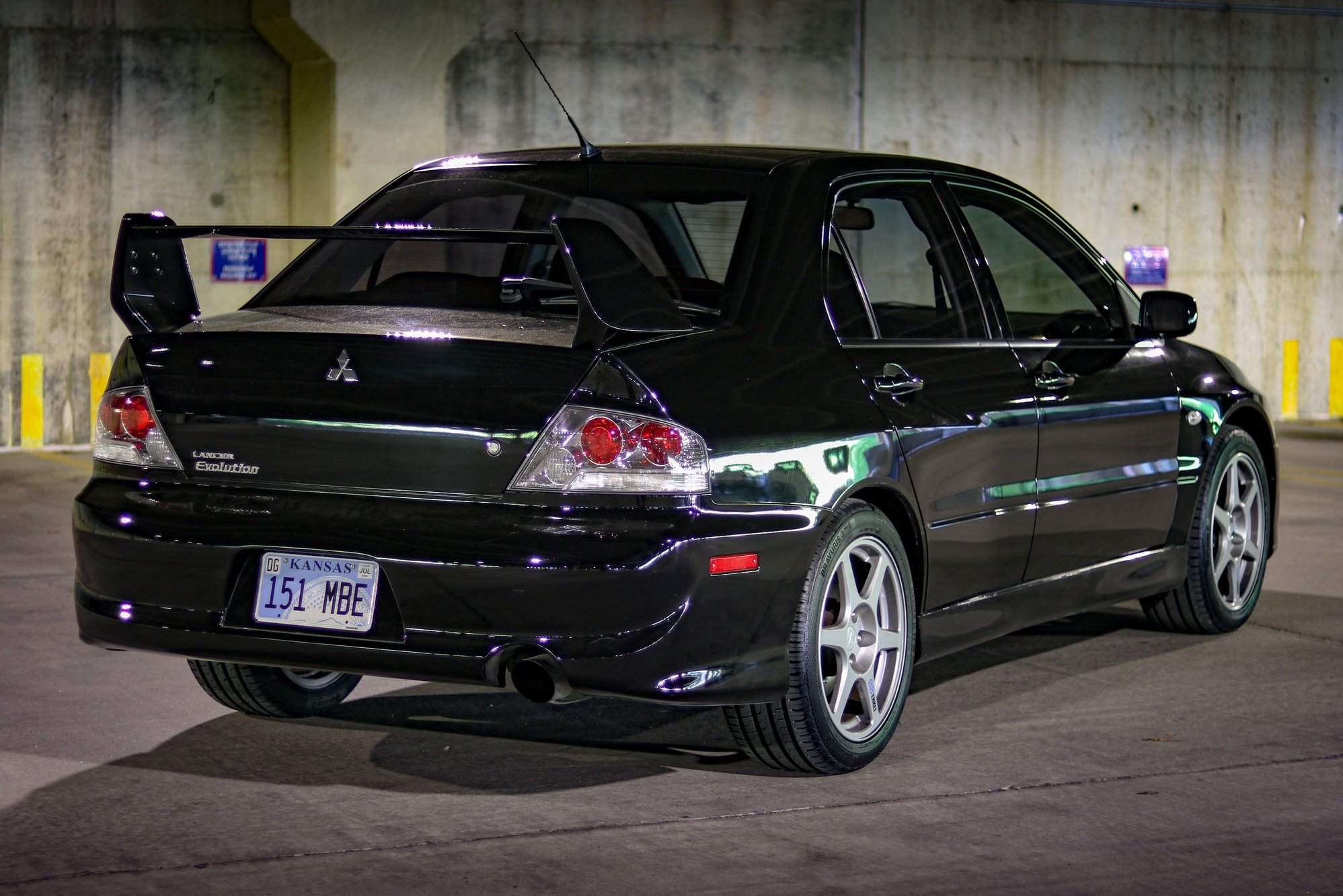 2003 Mitsubishi Lancer Evolution - 03 evo8 Complete factory, 12k original miles! - Used - VIN JA3AH86F93U114663 - 12,000 Miles - 4 cyl - AWD - Manual - Sedan - Black - Lawrence, KS 66047, United States