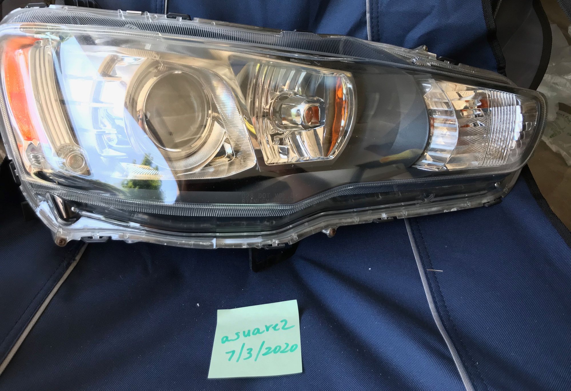 Lights - EVO X OEM STANLEY HEADLIGHTS (pair) - Used - 2008 to 2015 Mitsubishi Lancer - Addison, IL 60101, United States