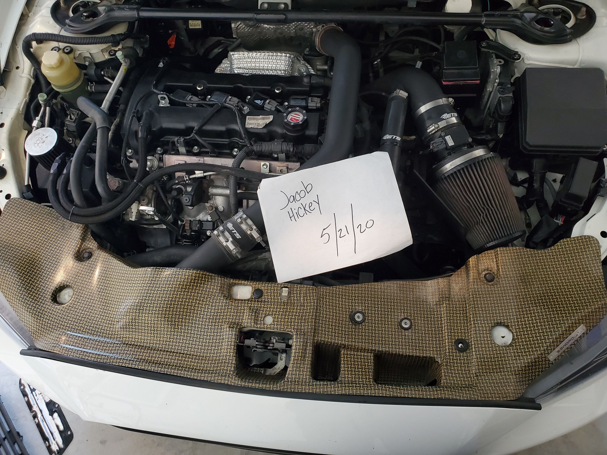 Accessories - Password JDM Kevlar cooling plate - Used - 2008 to 2015 Mitsubishi Lancer Evolution - Jacksonville, FL 32222, United States