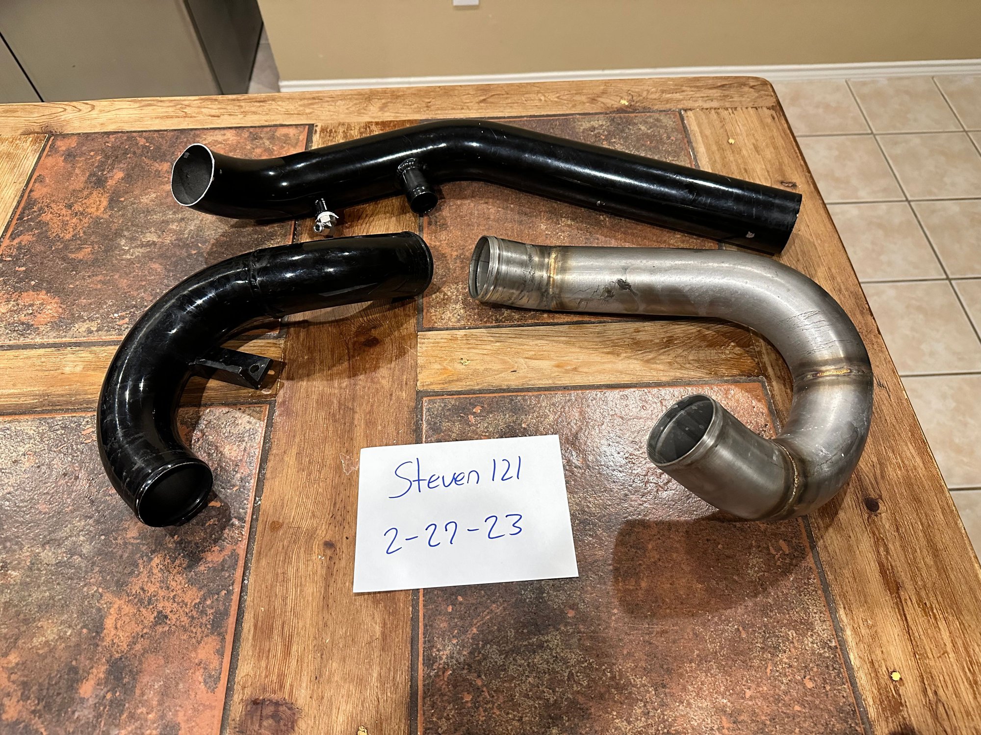 Engine - Power Adders - ETS 4” Intercooler & Short Route UICP + LICP - Used - 2003 to 2006 Mitsubishi Lancer Evolution - Mckinney, TX 75070, United States