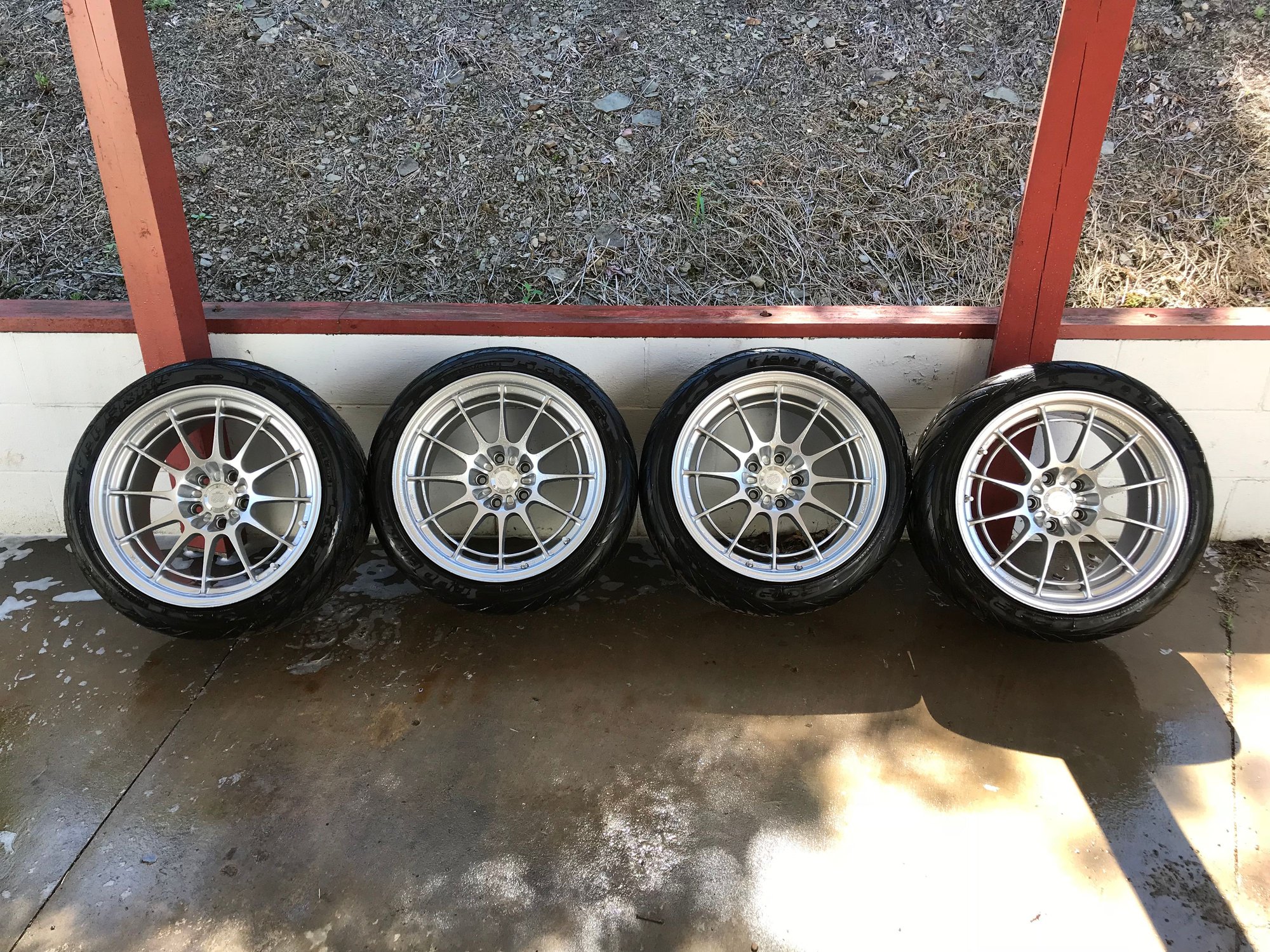 Wheels and Tires/Axles - 18x10.5 +30 nto3m 275/35/18 rsrr - Used - Williamsport, PA 17701, United States