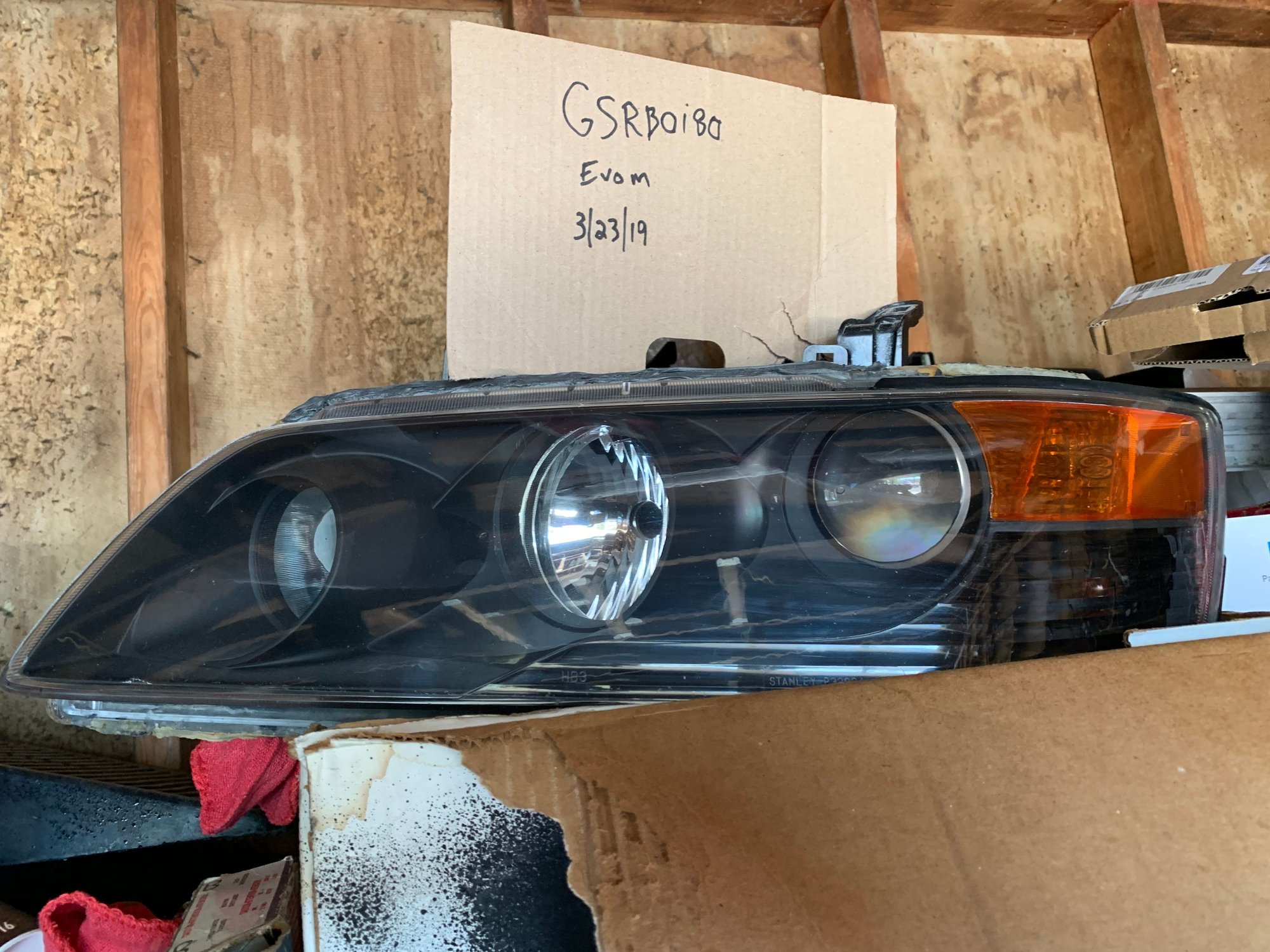 Lights - EVO VII-IX custom Blacked Out Headlamp Assembly - Used - East Stroudsburg, PA 18302, United States