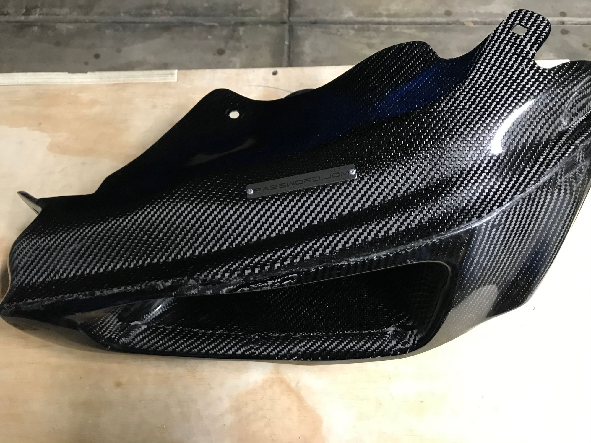 Accessories - Evo X Carbon Duct - Used - 2008 to 2015 Mitsubishi Lancer Evolution - Addison, IL 60101, United States