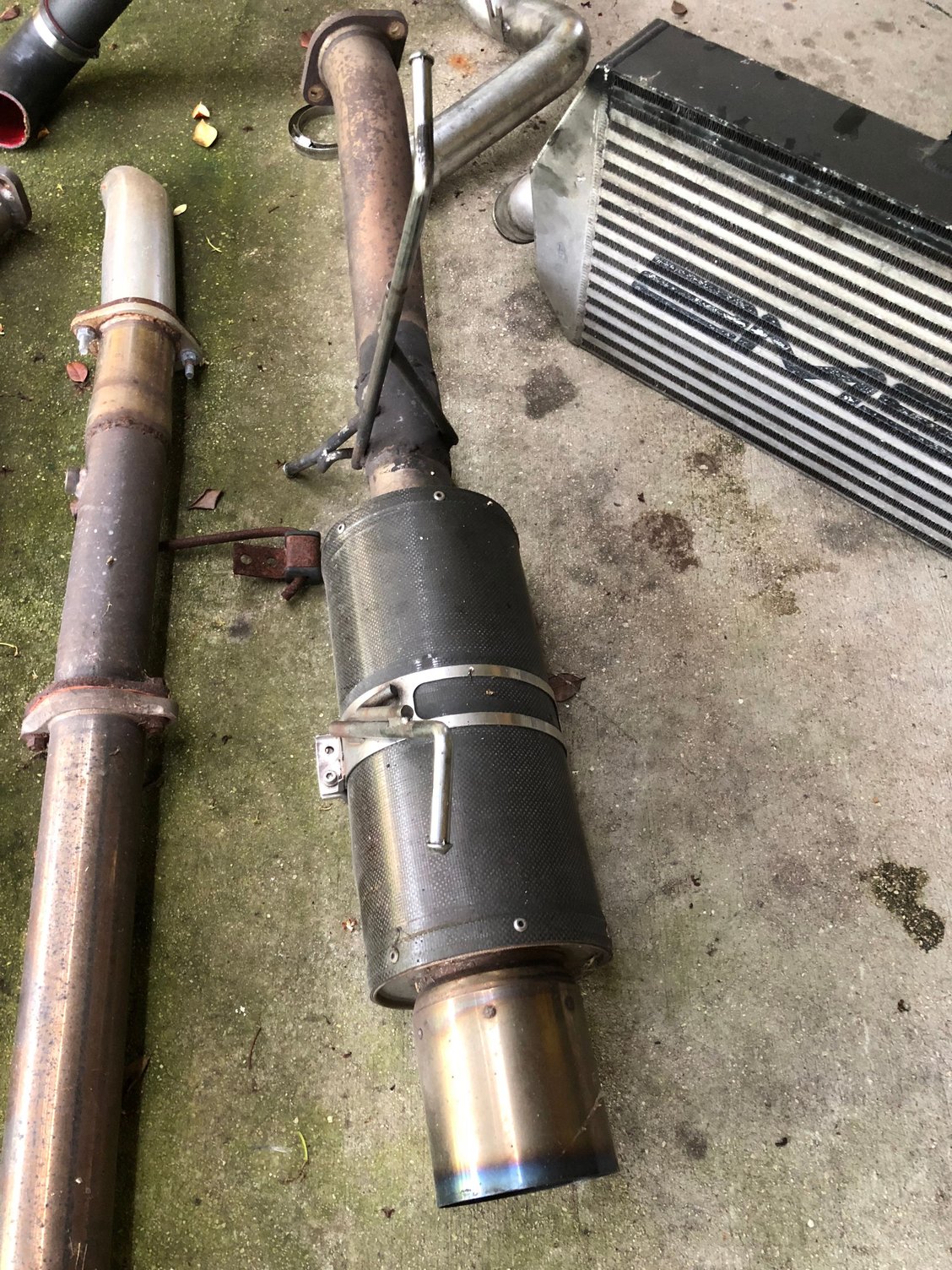 Engine - Power Adders - Ams intercooler - Used - 2002 to 2006 Mitsubishi Lancer Evolution - Miramar, FL 33027, United States