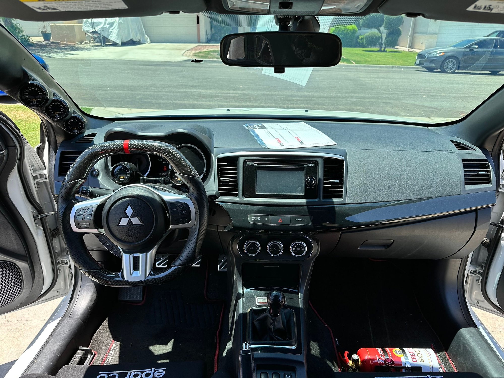 2015 Mitsubishi Lancer Evolution - 2015 Evo X FE - Used - VIN JA32W7FV5FU028282 - 13,813 Miles - AWD - Manual - Sedan - White - La Quinta, CA 92253, United States
