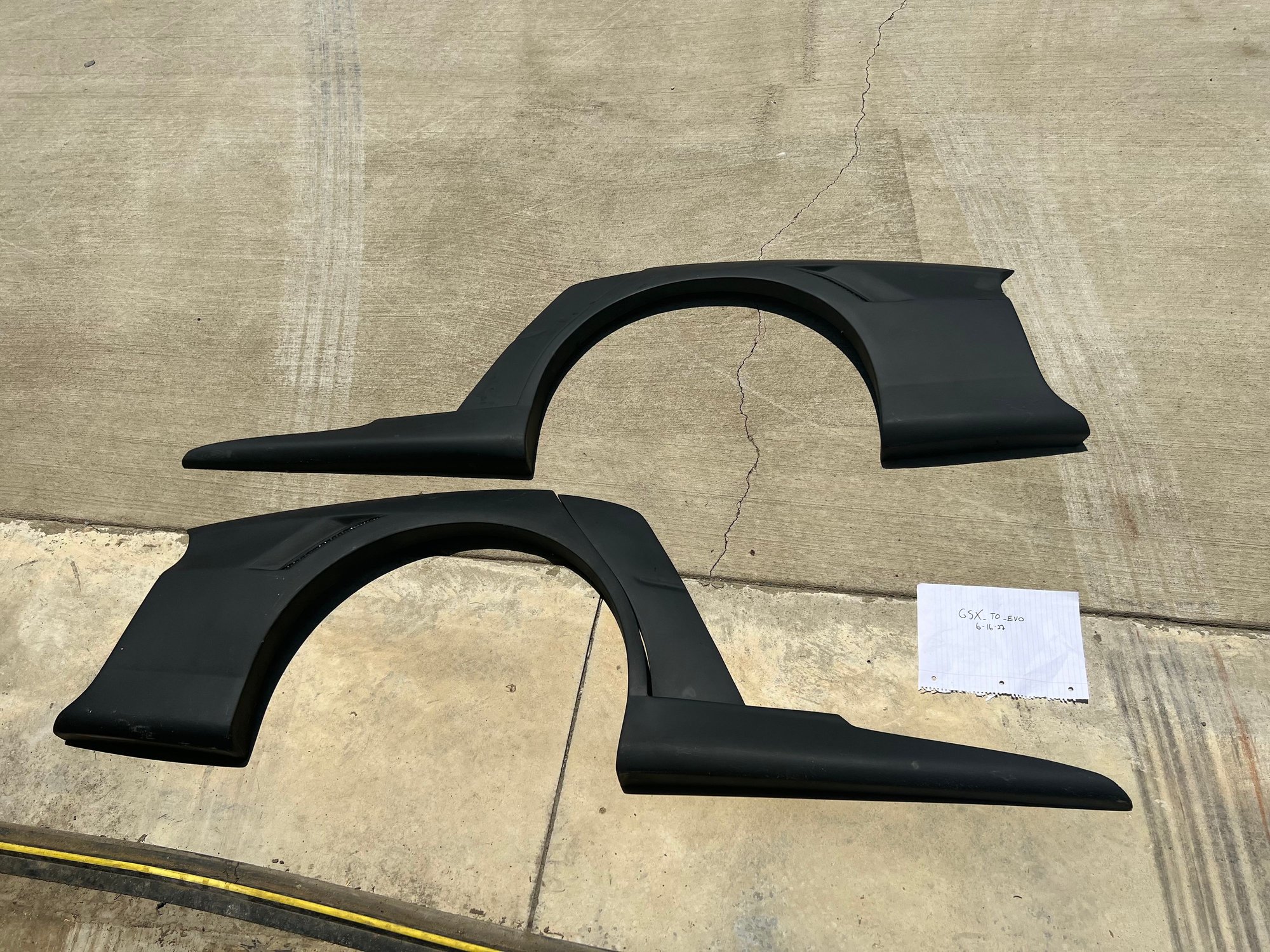 Exterior Body Parts - Duraflex CT9A rear widebody. - New - 2001 to 2006 Mitsubishi Lancer Evolution - Knoxville, TN 37920, United States