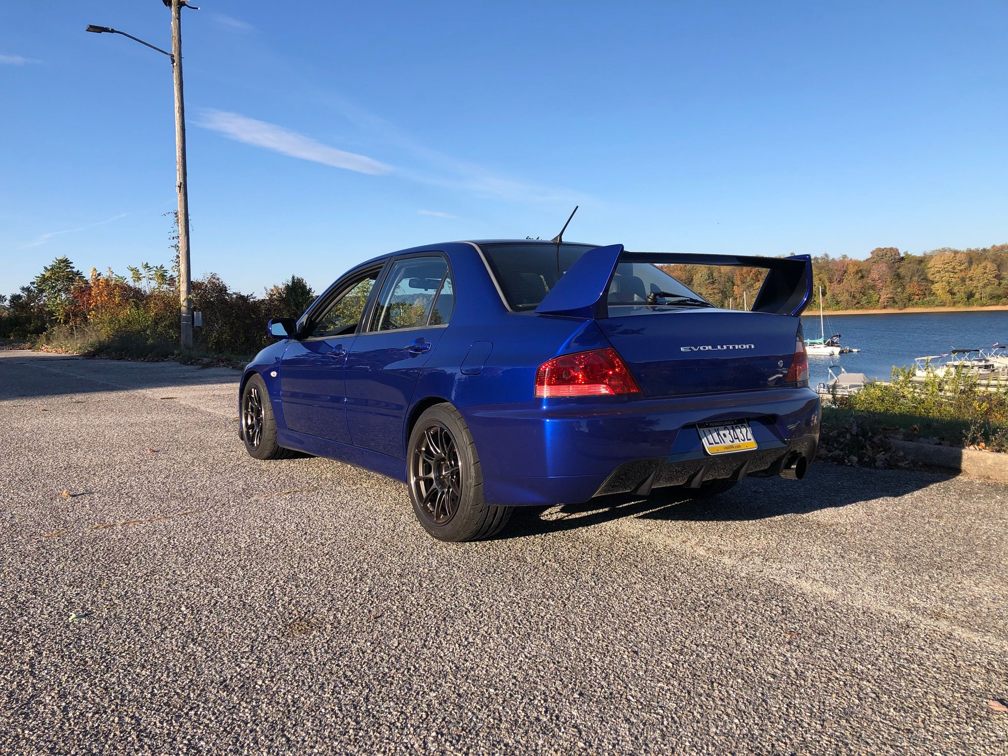 2005 Mitsubishi Lancer Evolution - 2005 Mitsubishi Evo SSL - Electric Blue - Used - VIN JA3AH86D55U052244 - 152,000 Miles - 4 cyl - AWD - Manual - Sedan - Blue - Hanover, PA 17331, United States