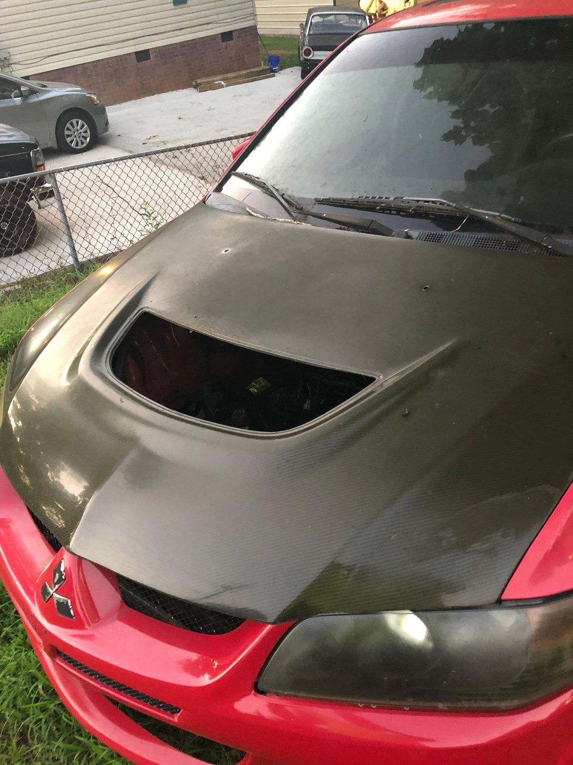 Exterior Body Parts - WTT: OEM Carbon hood and trunk for OEM - Used - 2003 to 2006 Mitsubishi Lancer Evolution - Knoxville, TN 37920, United States