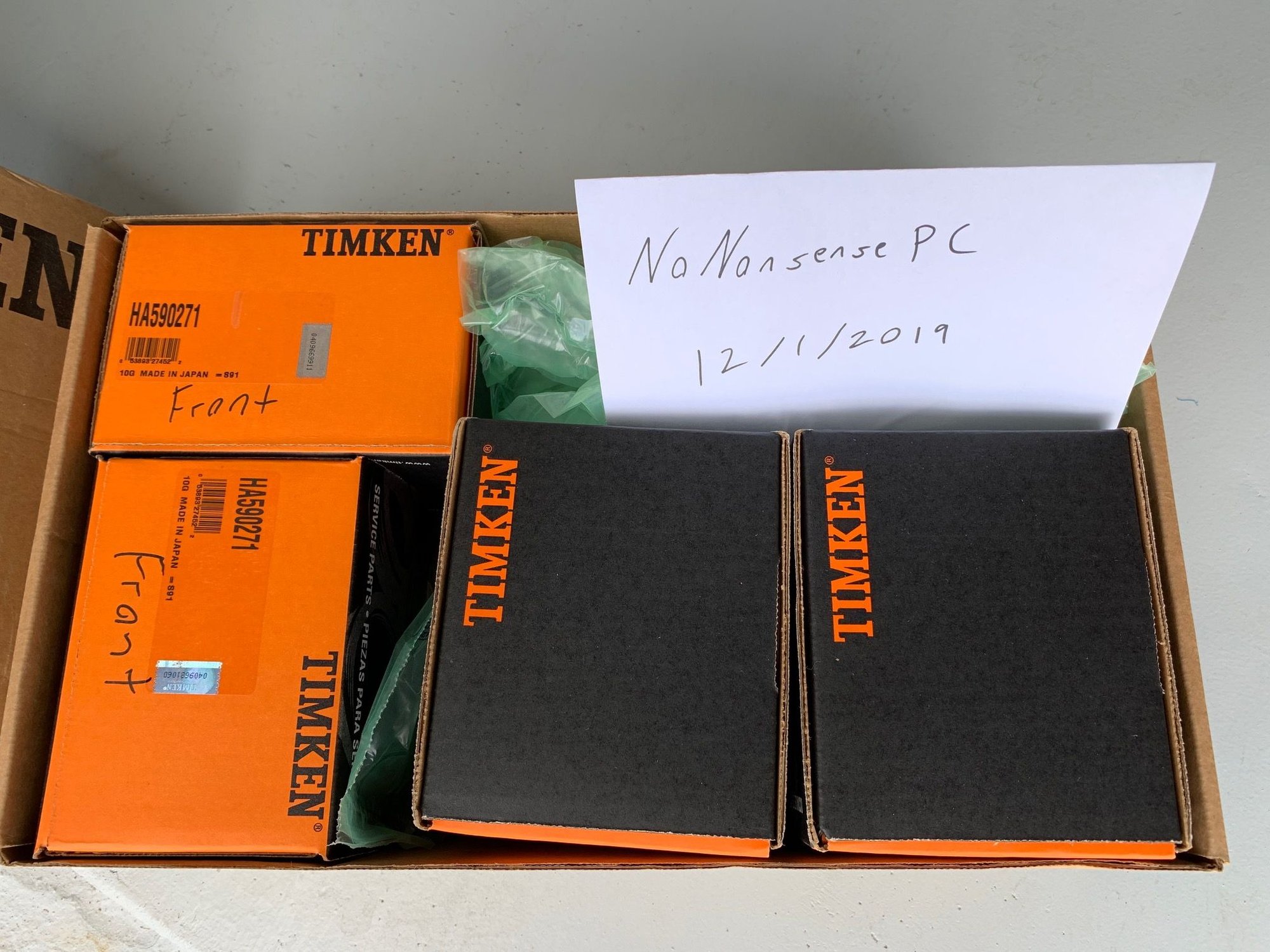 Wheels and Tires/Axles - NIB Timken Wheel Hub Assembly/Bearings - Full Set - New - 2008 to 2015 Mitsubishi Lancer Evolution - Orlando, FL 32824, United States