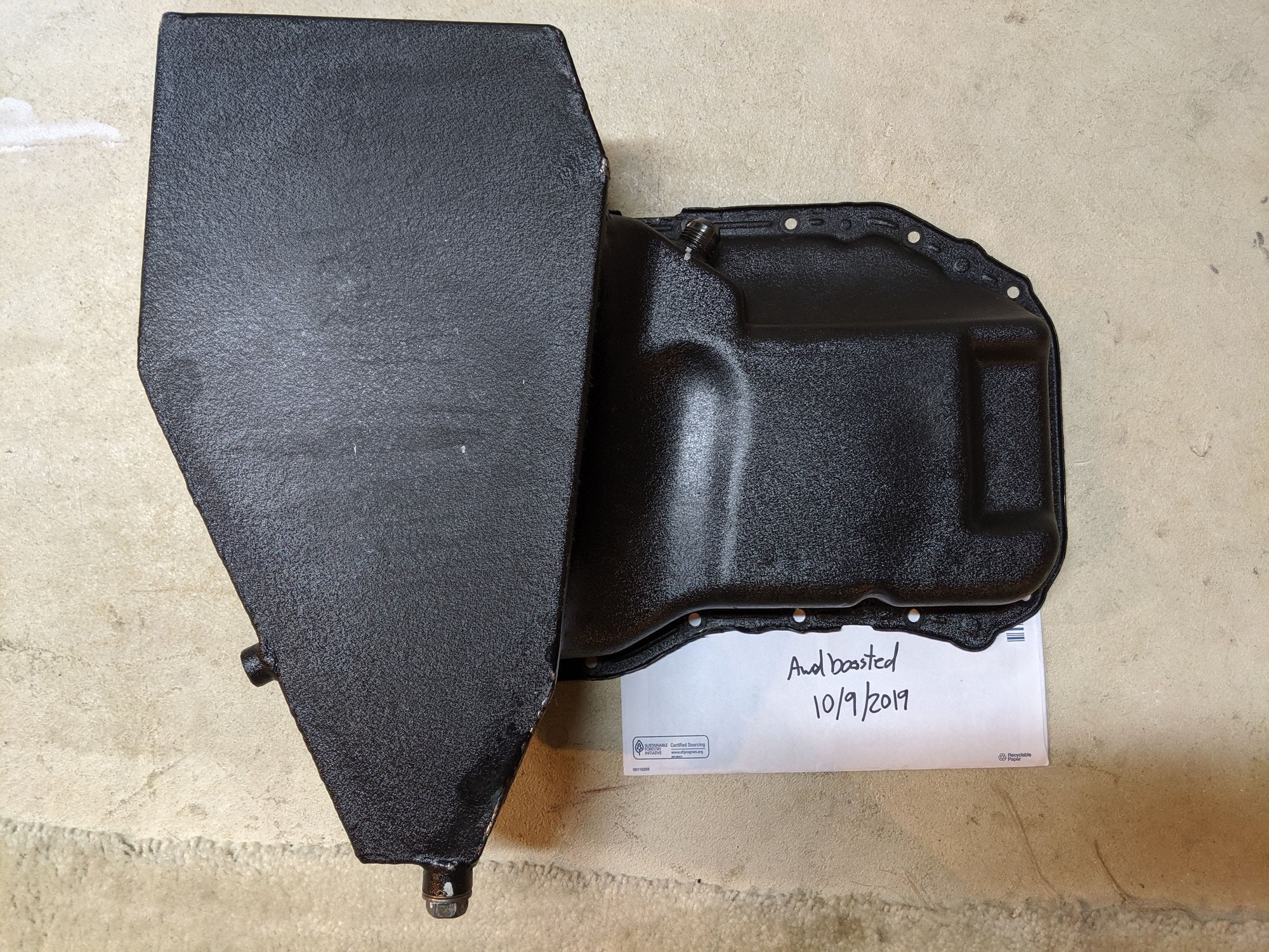 Engine - Internals - Evo Oil Pan Wet Sump - Used - 2003 to 2006 Mitsubishi Lancer Evolution - Buffalo Grove, IL 60089, United States