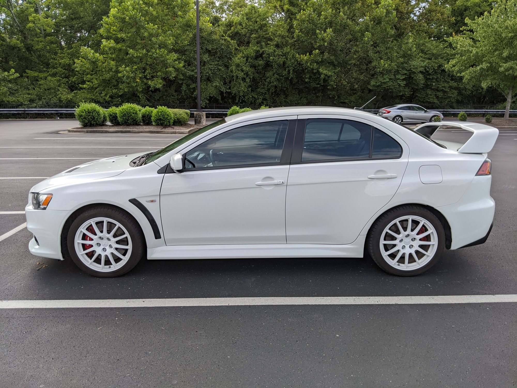 2014 Mitsubishi Lancer Evolution - FS: 2014 Wicked White GSR - Used - VIN JA32W8FV2EU023707 - 36,629 Miles - 4 cyl - AWD - Manual - Sedan - White - Franklin, TN 37064, United States