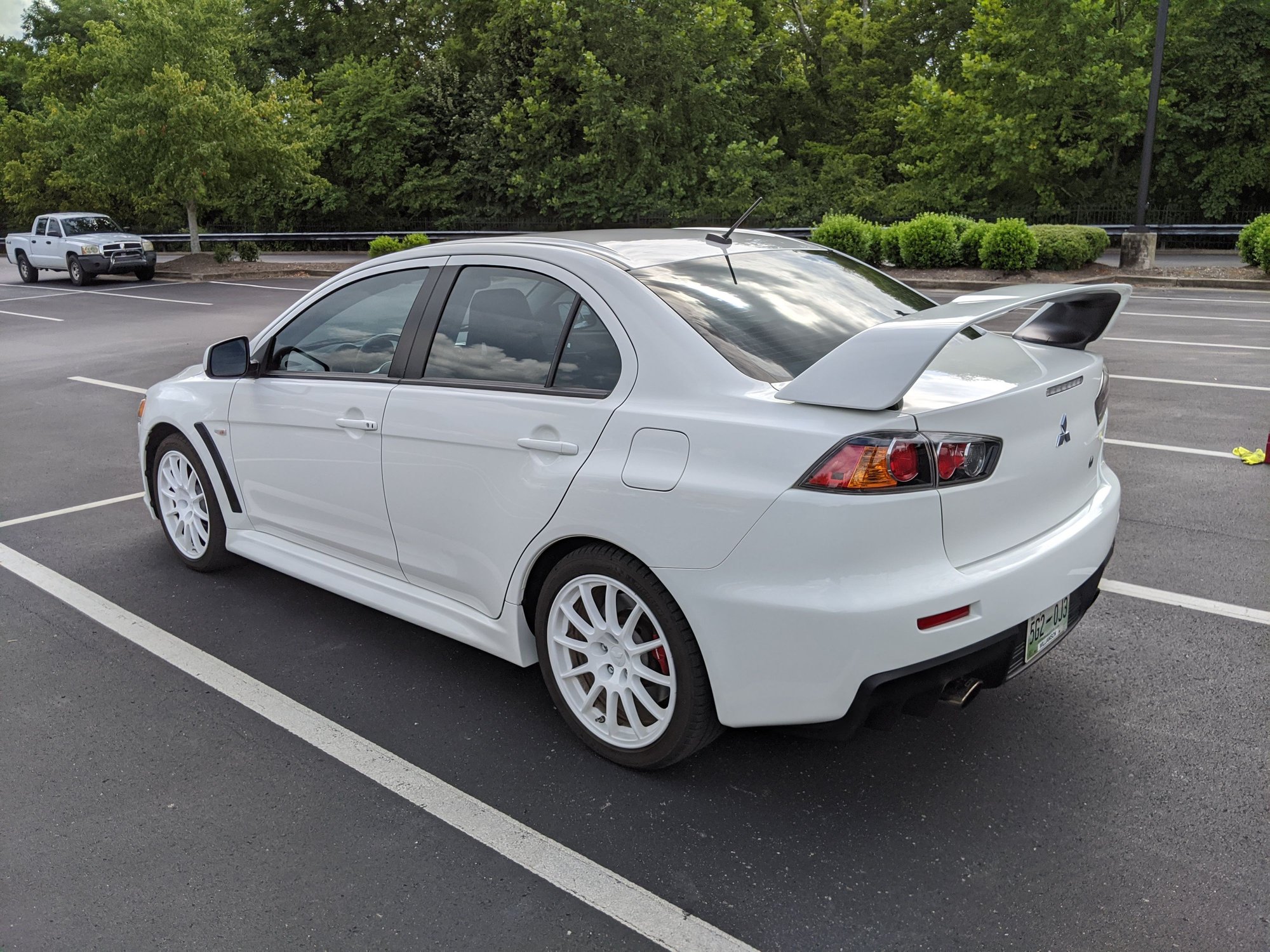 2014 Mitsubishi Lancer Evolution - FS: 2014 Wicked White GSR - Used - VIN JA32W8FV2EU023707 - 36,629 Miles - 4 cyl - AWD - Manual - Sedan - White - Franklin, TN 37064, United States