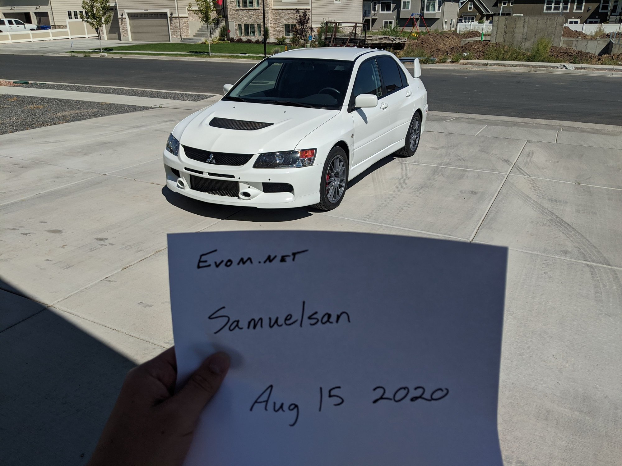 2006 Mitsubishi Lancer Evolution - 2006 Evo IX MR 24,500 miles!! Bone stock! - Used - VIN JA3AH86C26U039041 - 24,558 Miles - 4 cyl - AWD - Manual - Sedan - White - Plain City, UT 84404, United States