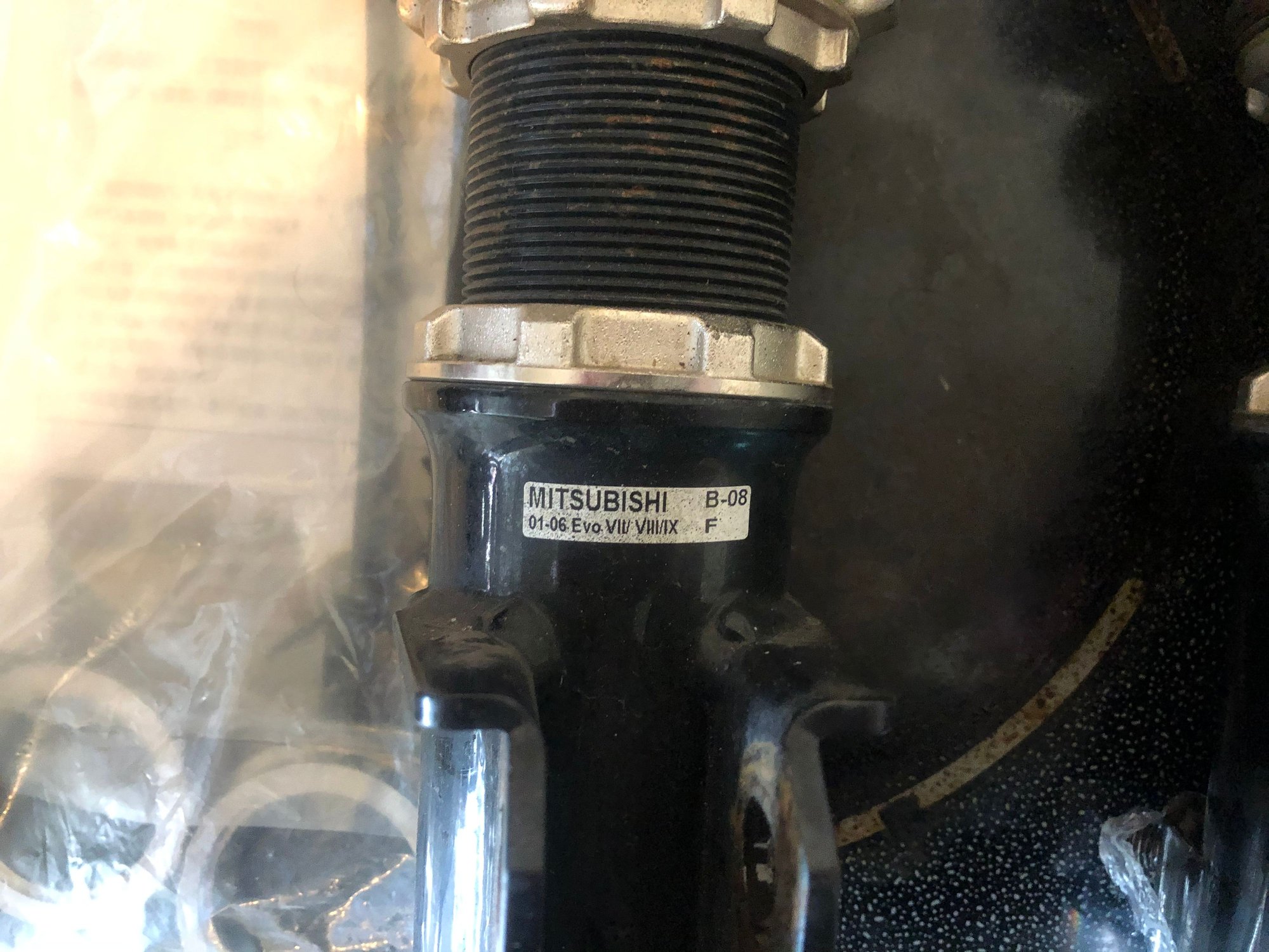 Steering/Suspension - BC Racing BR-Series Coilovers | 2001-2007 Mitsubishi Lancer Evolution 7/8/9 - Used - 2003 to 2007 Mitsubishi Lancer Evolution - Windsor, ON N8S3M4, Canada