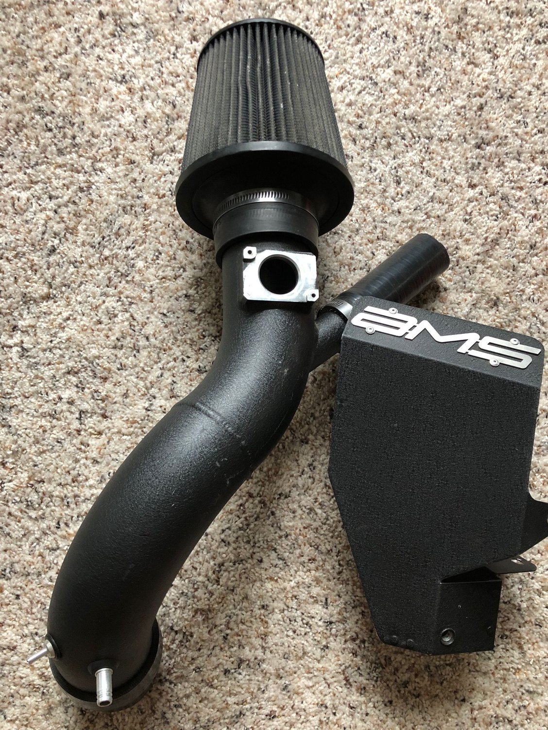 Engine - Intake/Fuel - EVO X AMS intake with heatshield - Used - 2008 to 2015 Mitsubishi Lancer Evolution - Alexandria, VA 22310, United States