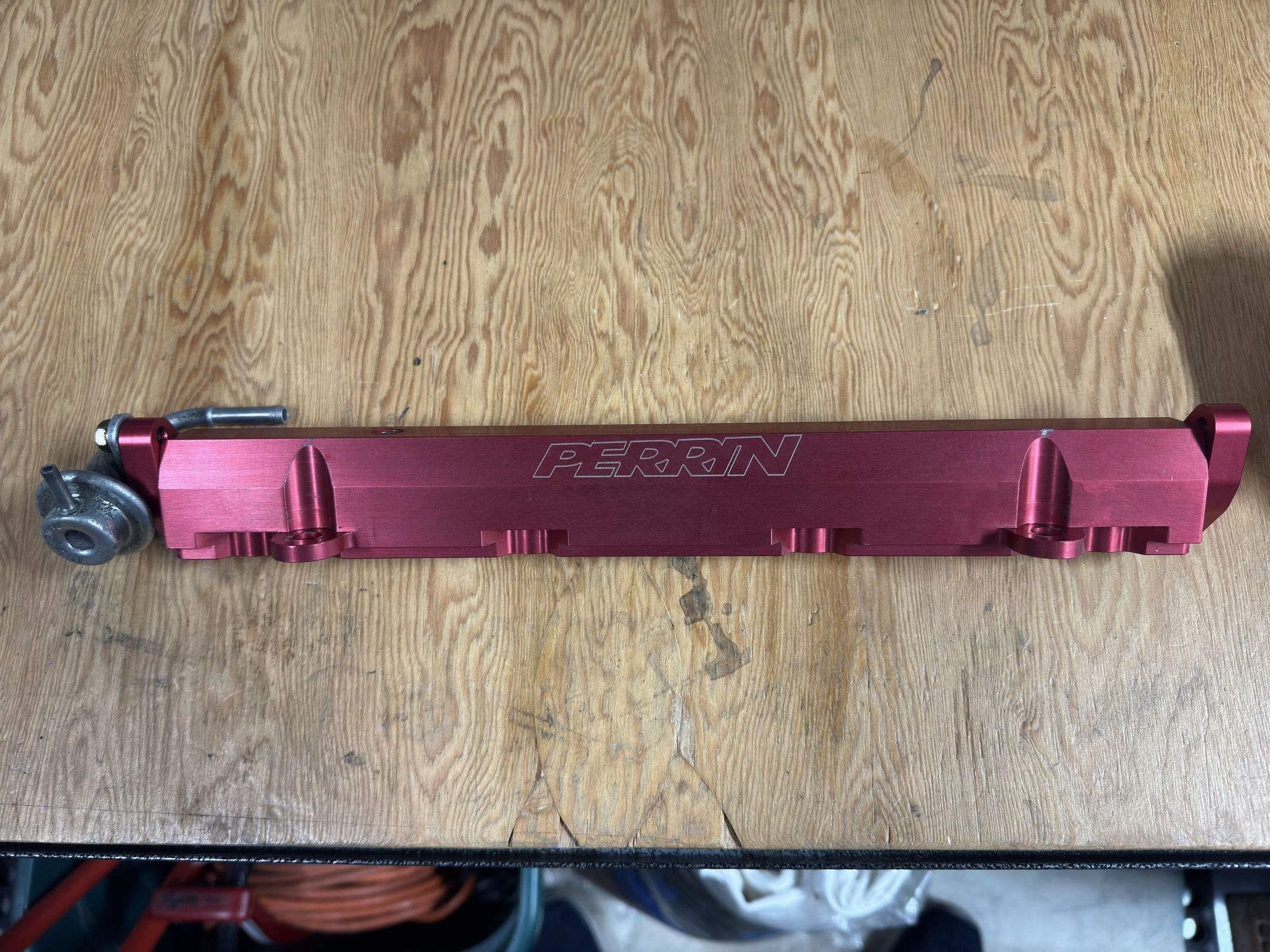 Engine - Intake/Fuel - Perrin High Volume Fuel Rail 5/8" bore with stock Evo8 FPR - Used - 0  All Models - Puyallup, WA 98375, United States