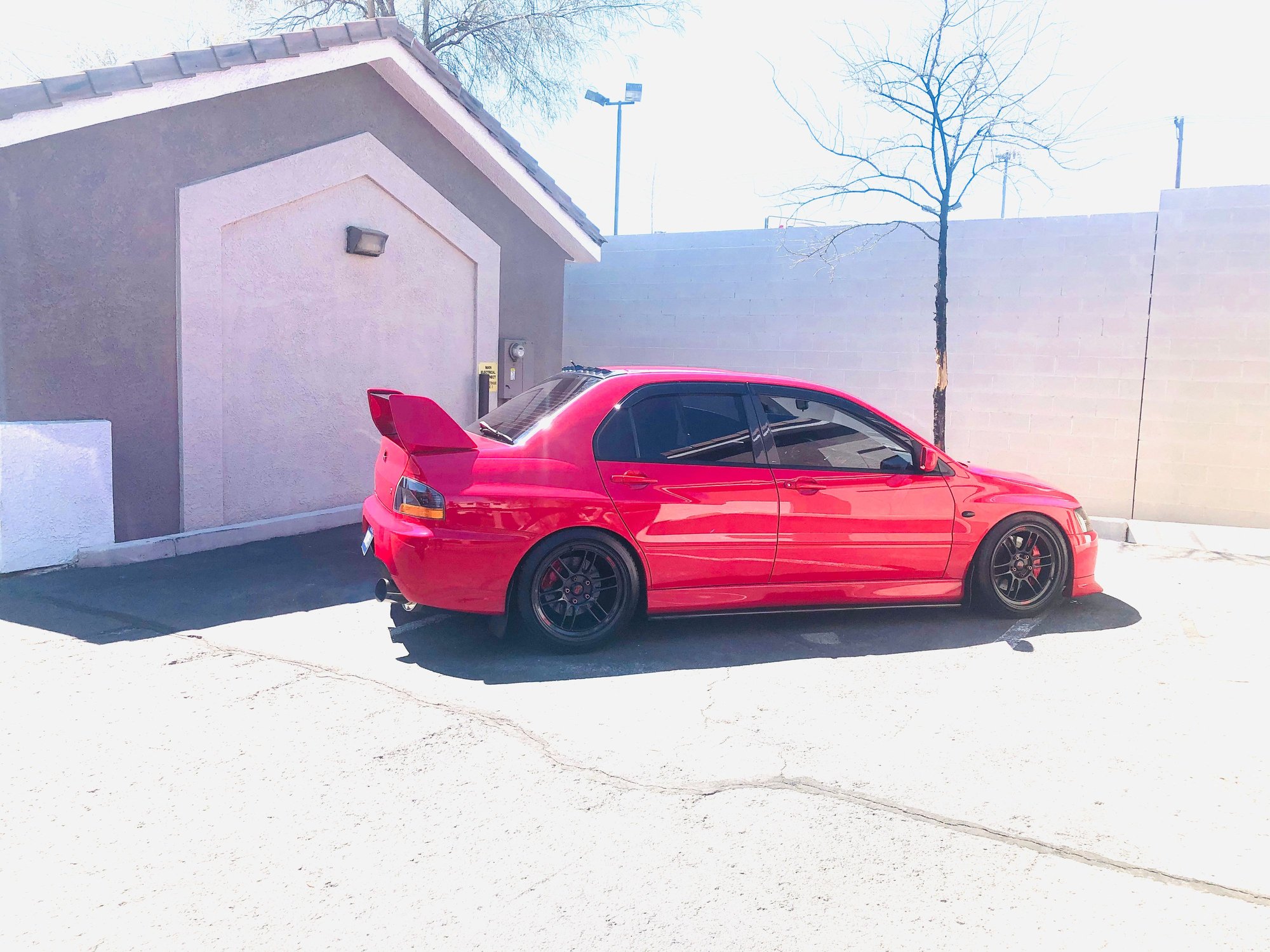 2006 Mitsubishi Lancer Evolution - 2006 Mitsubishi Evolution - Used - VIN JA3AH86C96U011754 - 48,060 Miles - 4 cyl - AWD - Manual - Sedan - Red - Las Vegas, NV 89109, United States
