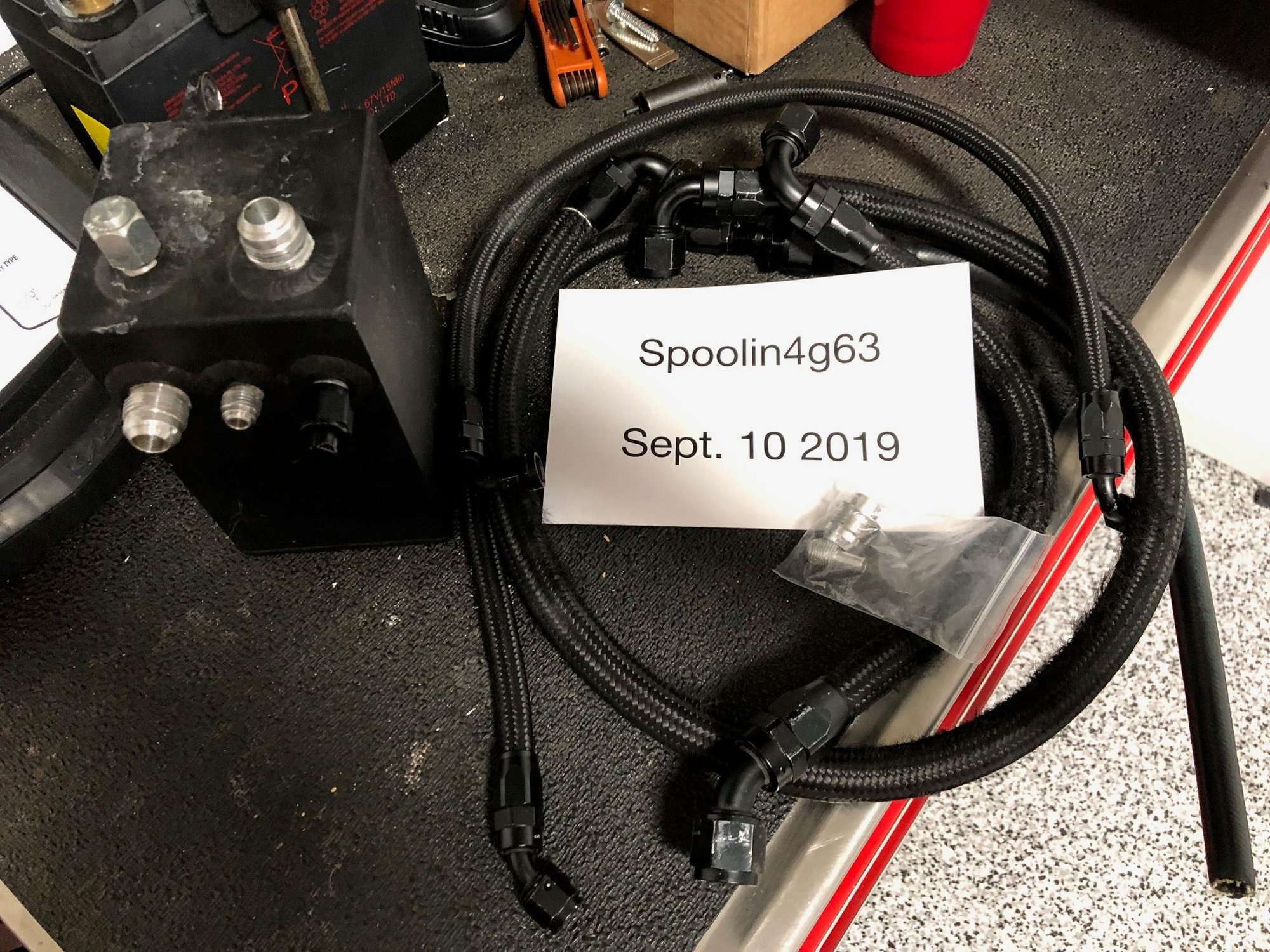 Engine - Intake/Fuel - STM Sealed Catch V1 - Used - 2003 to 2006 Mitsubishi Lancer Evolution - Monterey, CA 93940, United States