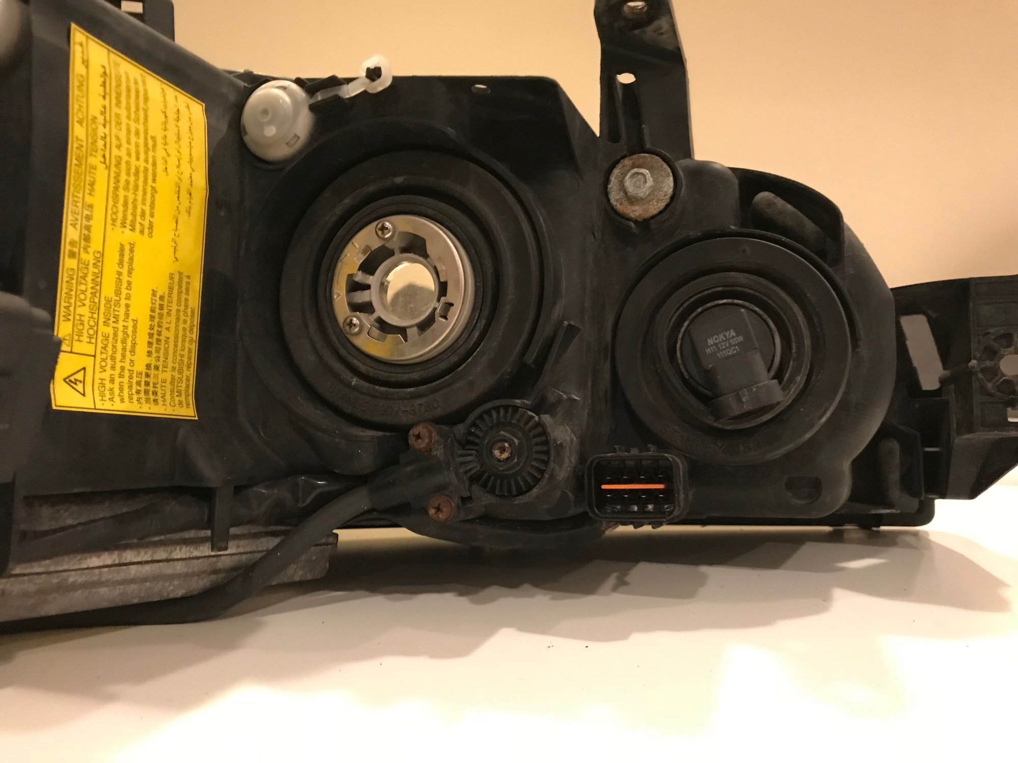 Lights - Evo VIII OEM Headlights - Used - 2003 to 2008 Mitsubishi Lancer Evolution - Yardley, PA 19067, United States