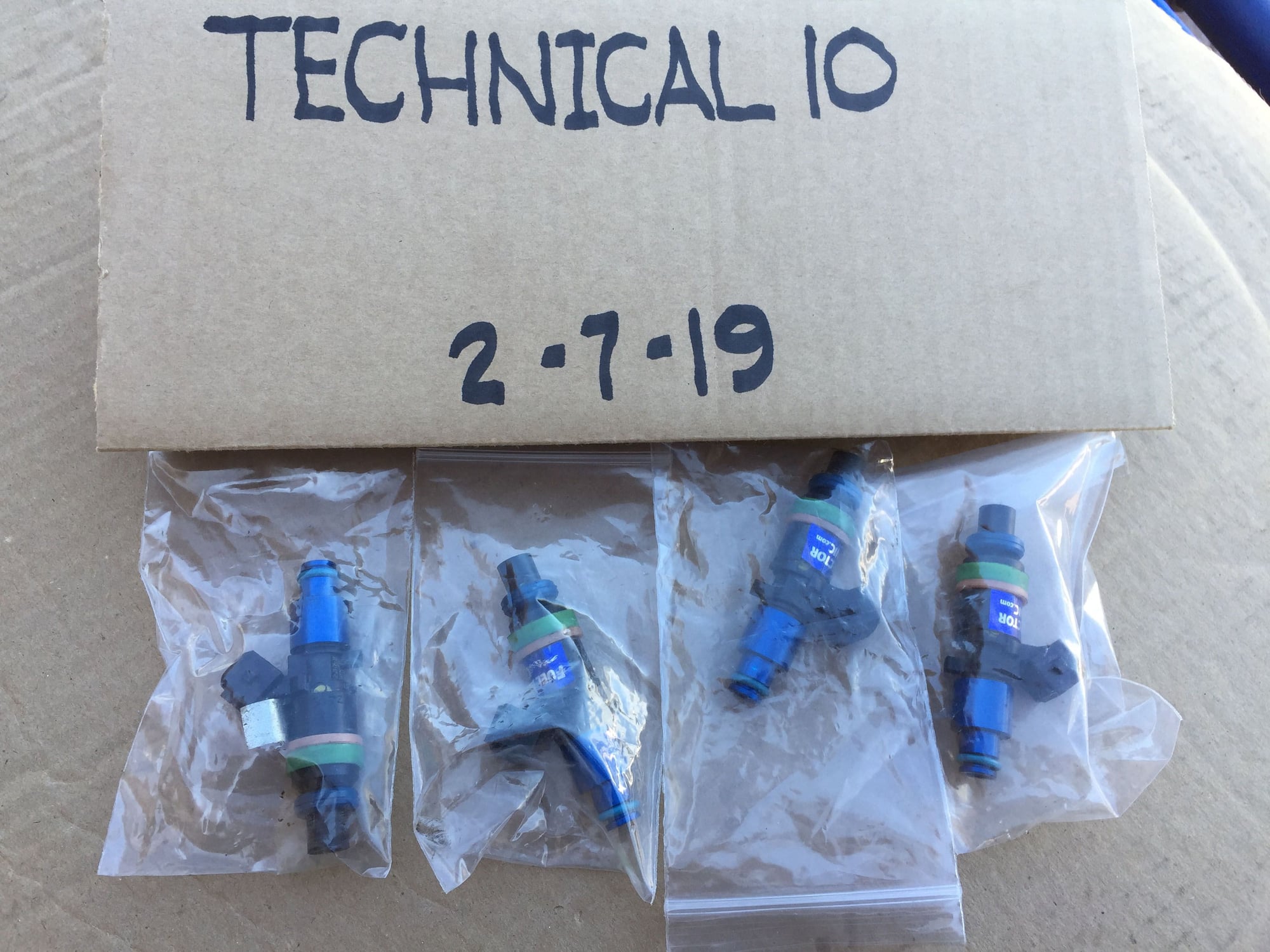 Engine - Electrical - FIC 775cc Injectors - Used - 2003 to 2006 Mitsubishi Lancer Evolution - Inverness, FL 34453, United States