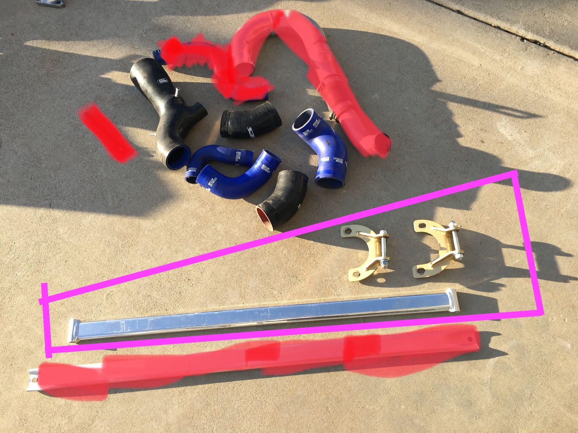Steering/Suspension - Beatrush rear strut brace/bar. Rare piece. - Used - 2000 to 2007 Mitsubishi Lancer Evolution - Evo City, AZ 00000, United States