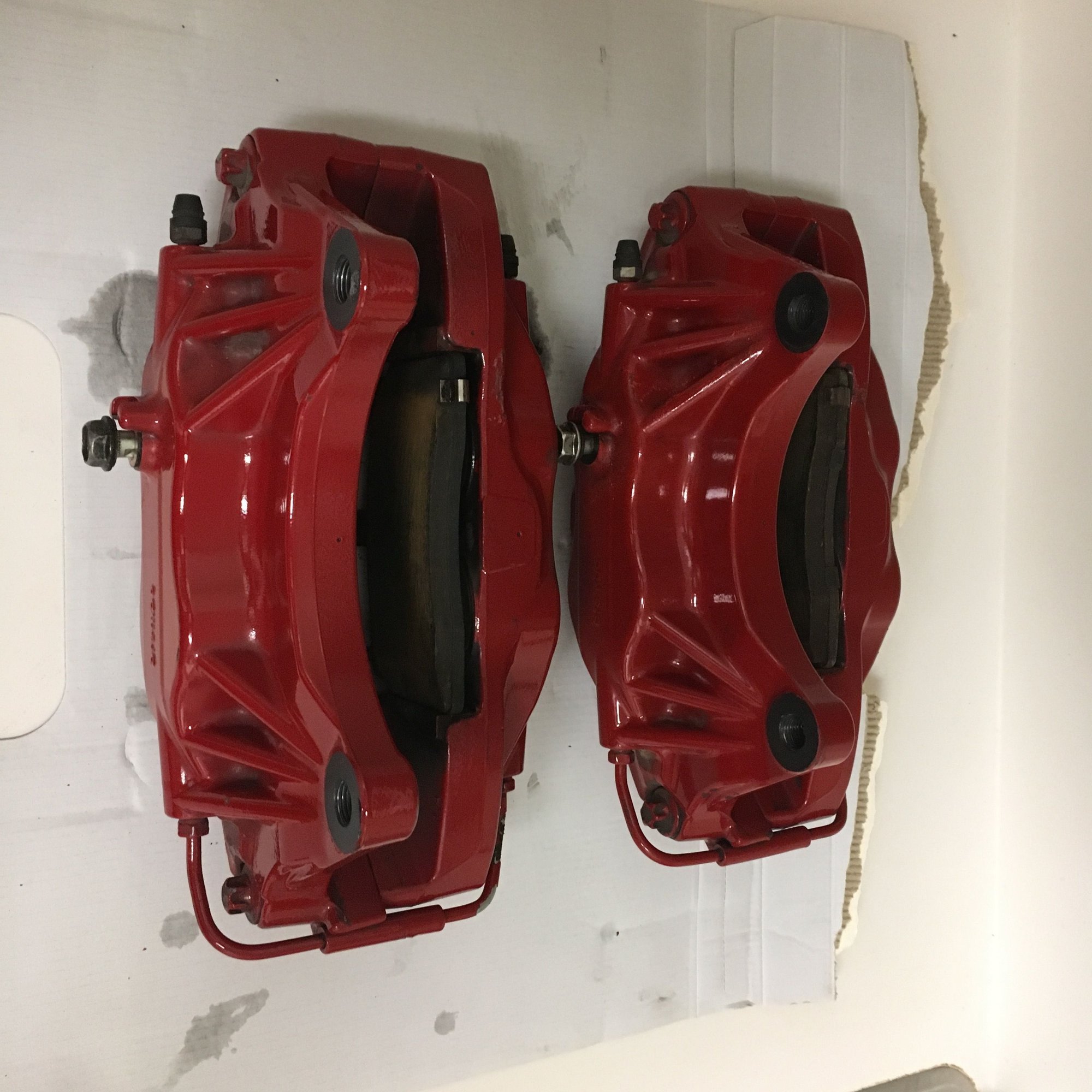Brakes - 2013 Mitsubishi Lancer Evolution GSR front brake calipers - Used - 2013 Mitsubishi Lancer Evolution - Detroit, MI 48214, United States