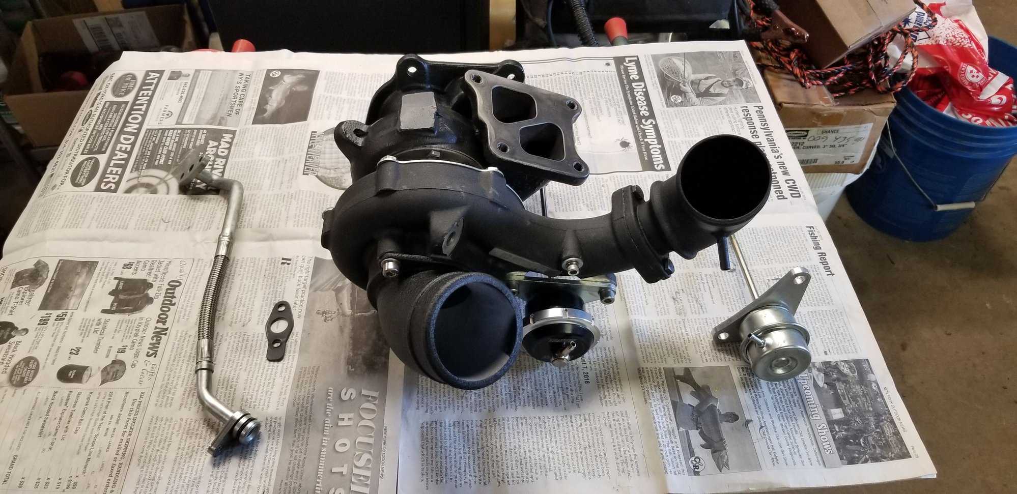 Engine - Power Adders - ATP GTX3576r Gen 2 Turbo - Used - 2008 to 2015 Mitsubishi Lancer Evolution - Walton, NY 13856, United States