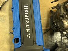 New coil cover on the painted valve cover