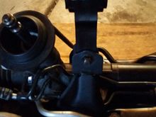 Rear mount/sub frame. Also cleaned/painted the bracket.