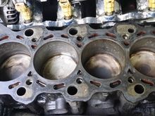 So guys after a thorough cleaning this is what the situation looks like after all the dirt grease and grim was cleaned off. I used brake cleaner and loads of paper towels and rags.