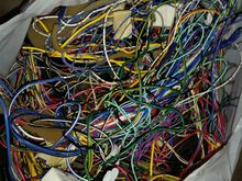 Bag of unused wiring and connectors not including tape or door harnesses