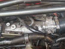 Intake and vaccum lines.