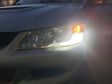 ... and now with the clear covers installed; gotta love the DRL mod, right!?