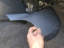 This is the trim covering the plug for the oem O2 plug that goes right under the car