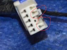 I’ve circled the parts that do not slide into the window switch. Pic from an eBay post.