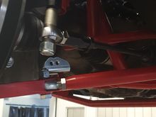 Tie rod installed