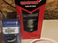 BNIB Synapse Syncronic BOV w/ EVO specific side port. Top port can be recirculated or vta.  This set up will mount as the factory DV does with hoses.  If you want it hard mounted to the UICP you'll have to weld on the other flange that is in the box with the BOV

$220 shipped