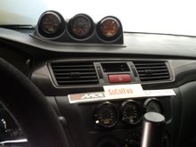 6 AEM digital gauges.