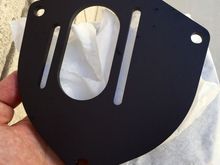 Dallas J's high caster camber plates for Ohlins.
