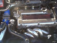 Engine bay, getting there.