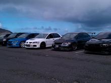 The crew at Sandies beach.